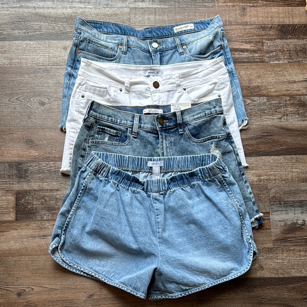 Denim Blue Women's Shorts **BUNDLE**